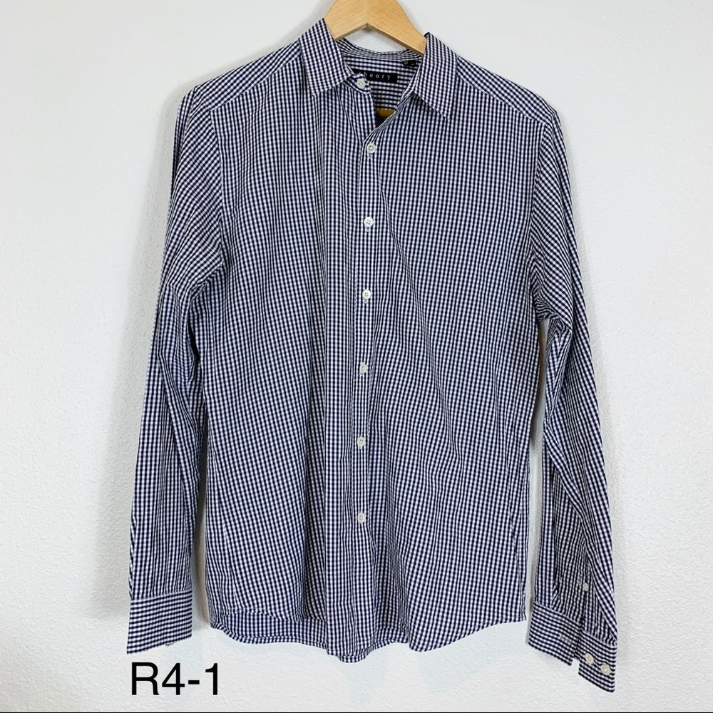 Men Theory Button Down Shirt - image 8